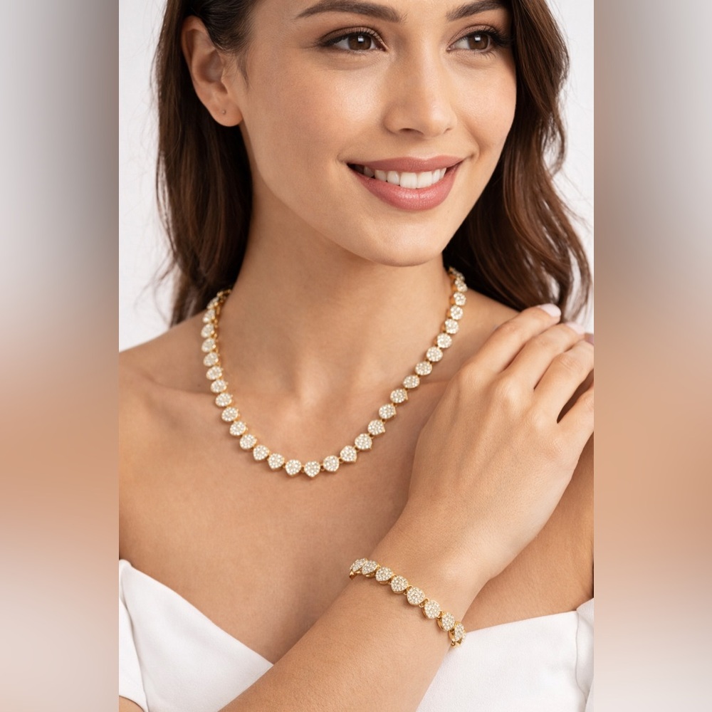 Gold and Silver Women's Necklace